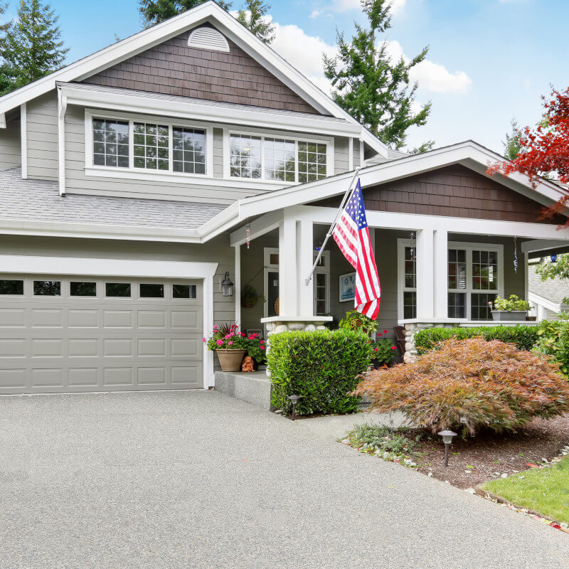 Gutter Guard Two Story House