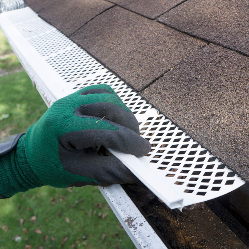 Gutter Guards Installed