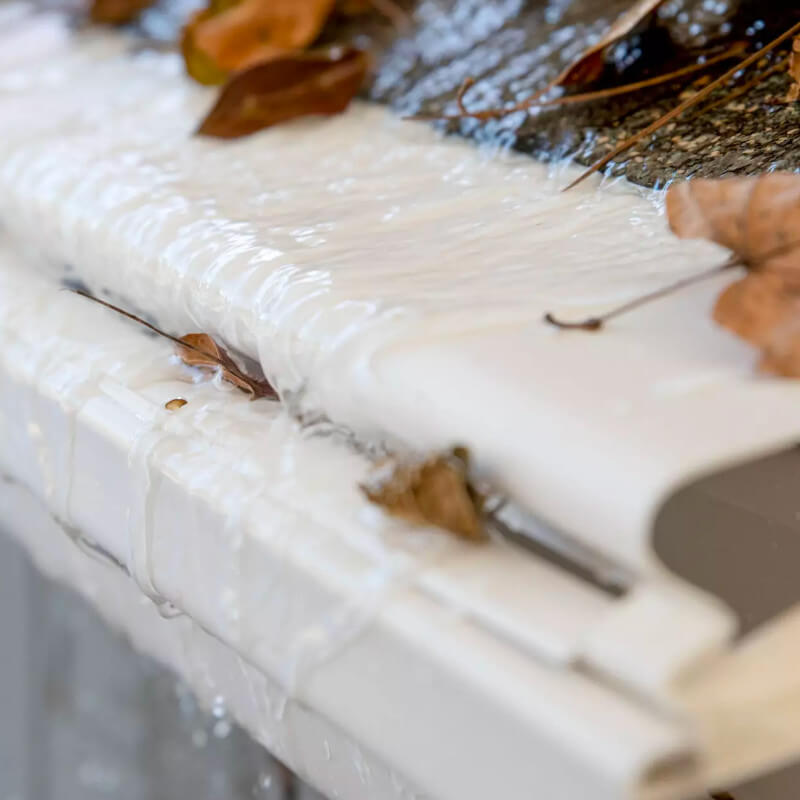 Reverse Curve Surface Tension Gutter Guard