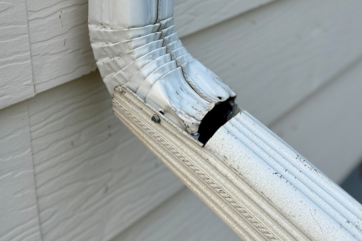 Gutter Downspout Repair
