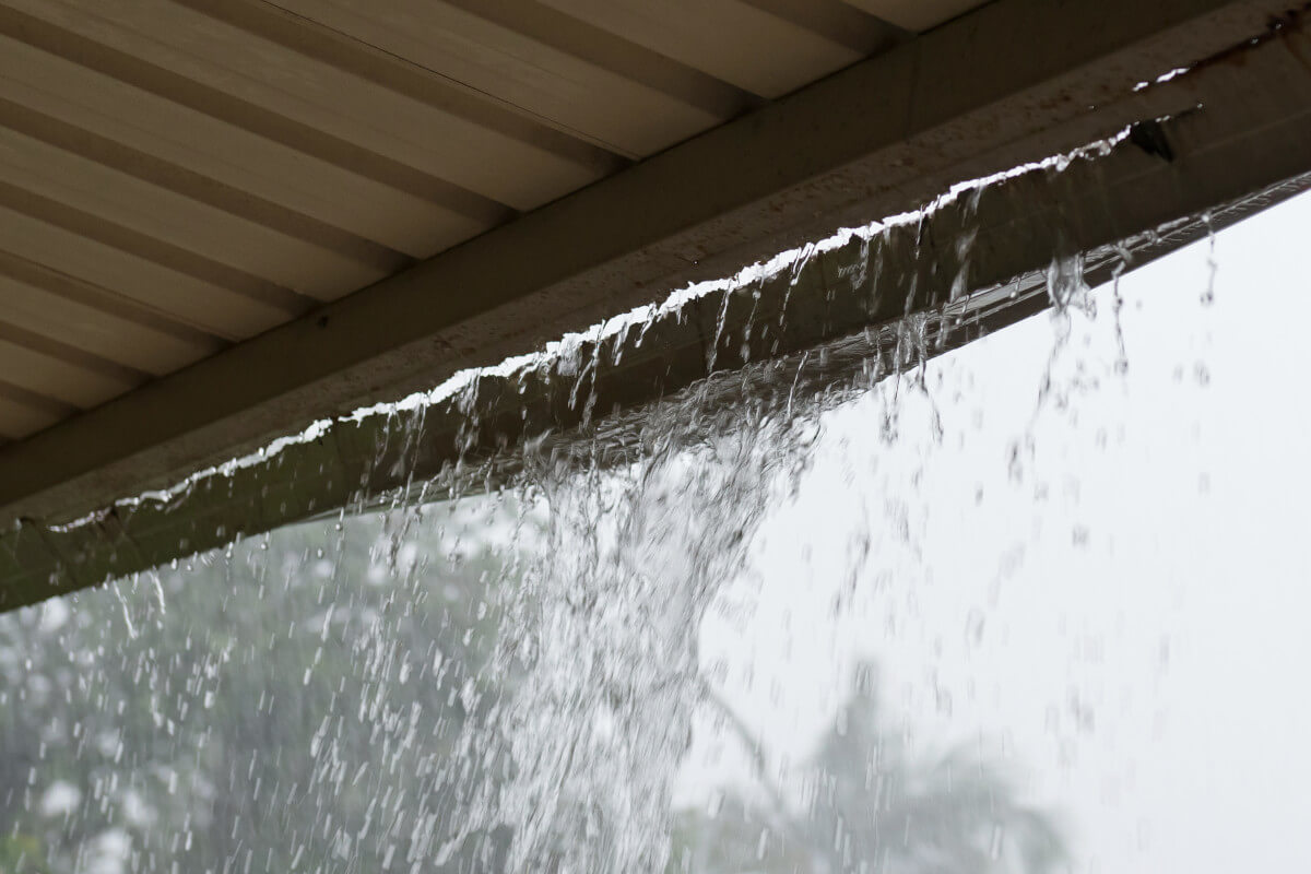 Gutter Leak Repair