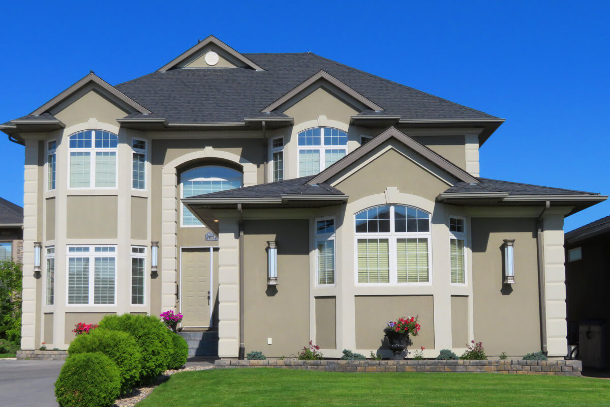 Two-Story Gutter Cleaning