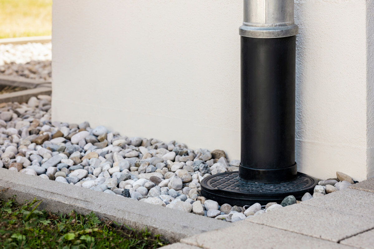 Underground Gutter Drain Cleaning